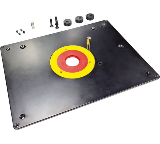 Изображение товара Плита пластиковая c упором (310x230x10 мм) для фрезерного стола Uniq tool UT-TAB03