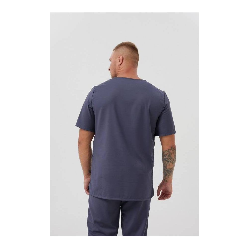 Изображение товара Медицинский мужской костюм Пульс темно-синий 44-46 смесовая ткань