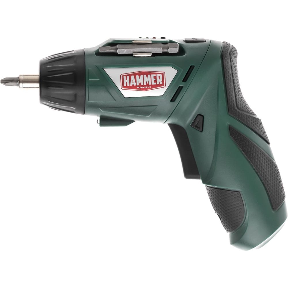 Изображение товара Аккумуляторная отвертка Hammer Flex 3.6 В с набором бит, 4 Нм, Li-Ion