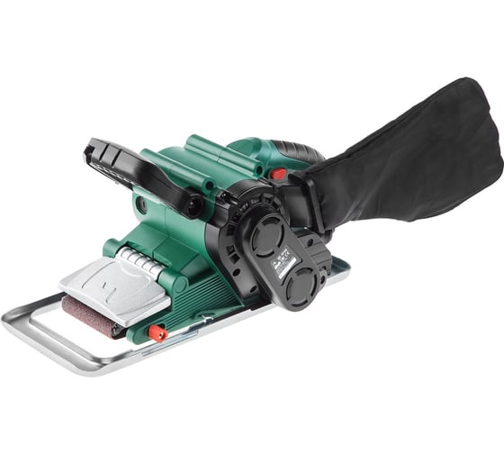 Изображение товара Ленточная шлифовальная машинка Hammer Flex 800Вт 120-290м/мин лента 75x457мм рамка, струбцины 2шт LSM800B 158564