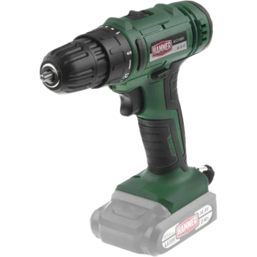 Изображение товара Аккумуляторная дрель Hammer ACD14BS, 14.4В, 2x2.2Ач, кейс