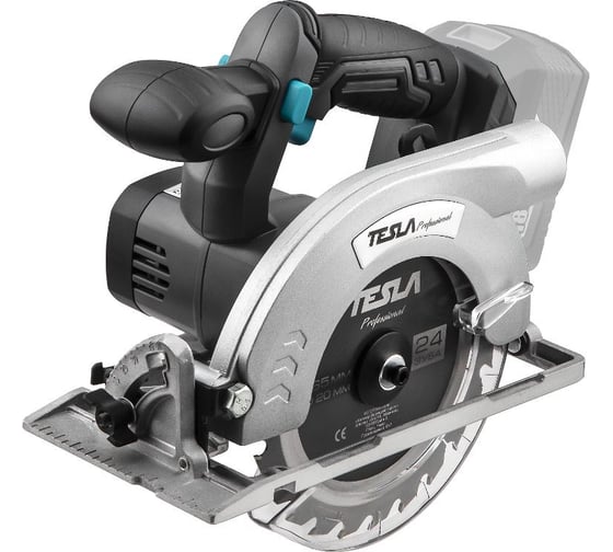 Изображение товара Аккумуляторная циркулярная пила TESLA TCS18DC TO 18В LiION 3800 об/мин 165x20мм макс.пропил 55мм 628788
