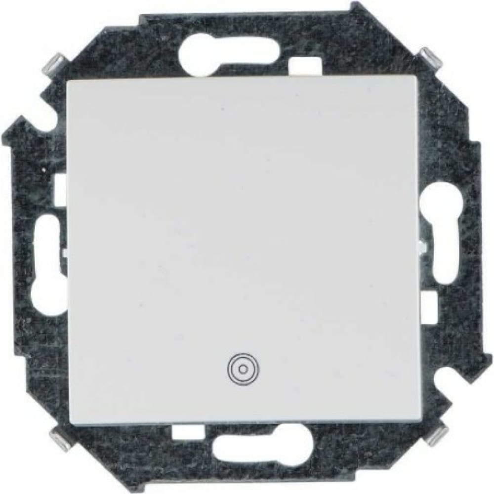 фото Клавишная кнопка simon с пиктограммой, 16а, 250в, винтовой зажим, белый 20 1591150-030