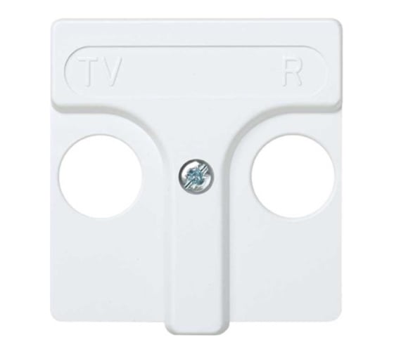 Изображение товара Накладка на R-TV-розетку Simon белый 27053-34