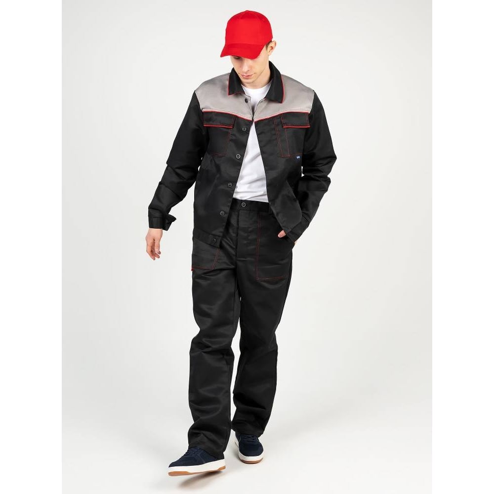 Изображение товара Мужской костюм-двойка Бригадир-4 NEW из смесовой ткани размер 48-50