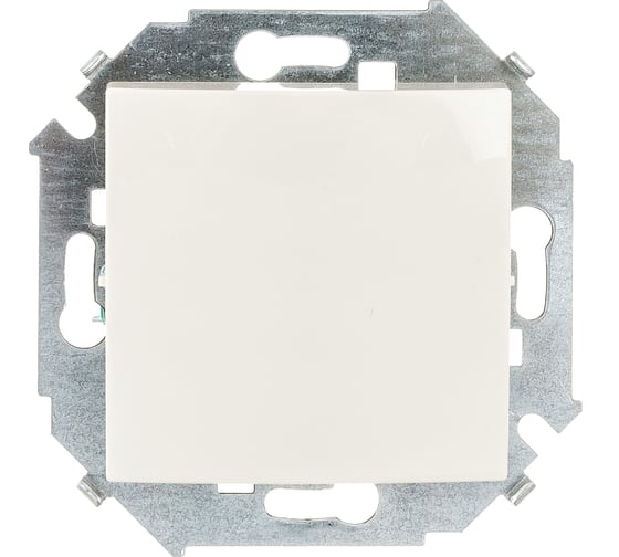 Изображение товара Одноклавишный выключатель Simon 16А, 250В, винтовой зажим, слоновая кость 20 1591101-031