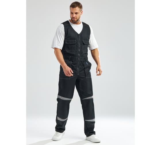 Изображение товара Полукомбинезон рабочий ООО ГУП Бисер Блэк 120-124/182-188 4620202855855