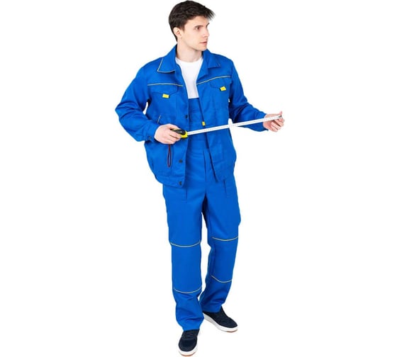 Изображение товара Костюм ООО ГУП Бисер Мастер-1 NEW василек/желтый, размер 60-62, рост 182-188 4660391451582