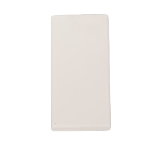 Изображение товара Узкая клавиша для проходного выключателя K301 и кнопочного выключателя К303 Simon, 1/2 K45, белый K109-9