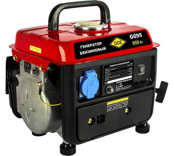 Изображение товара Бензиновый генератор DDE G095 650/950 Вт, 790-021