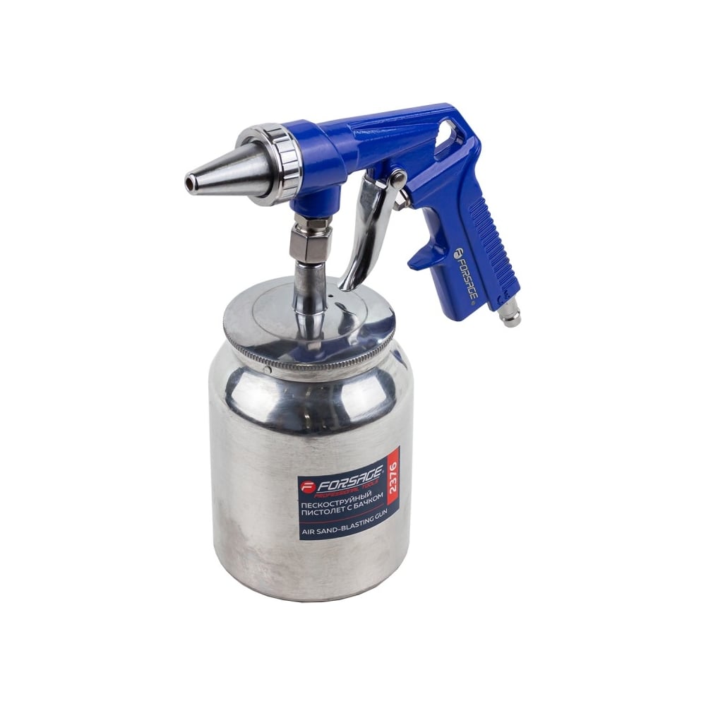 Изображение товара Forsage F-2376 пескоструйный пистолет с встроенным бачком 8 атм 300 л мин