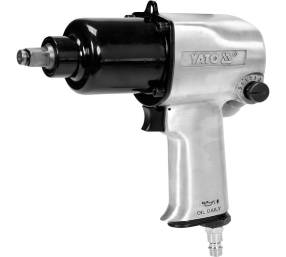 Изображение товара Гайковерт пневматический 1/2" 850 Нм YATO YT-09525