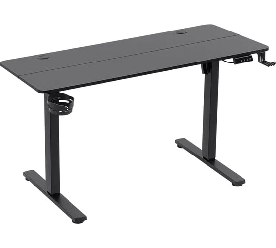 Изображение товара Игровой стол DEFENDER Saturn черный, регулировка высоты 71-118 см 64019