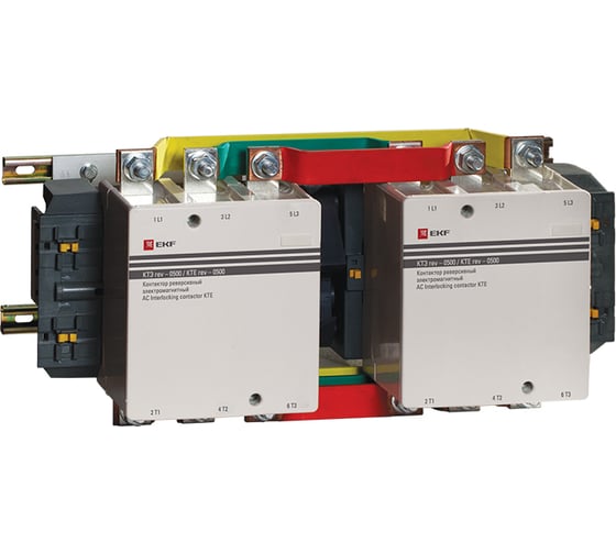 Изображение товара Магнитный пускатель EKF 500А ~230В рев 2NO КТЭ ctr-b-r-500