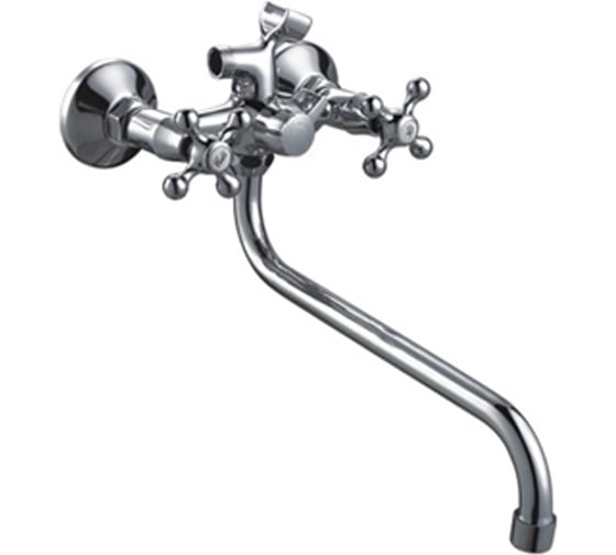 Изображение товара Смеситель для ванны и умывальника FRAP F2208-2 1/2 керамическая кран-букса, картриджный переключатель 512656