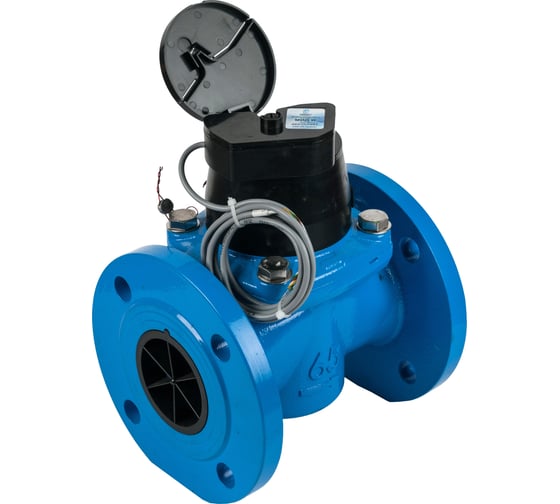 Изображение товара Счетчик воды турбинный ДЕКАСТ СТВХ-65 "СТРИМ" Класс "С" с импульсным выходом типа "открытый коллектор" (МИД И) (IP68) 711-65-304