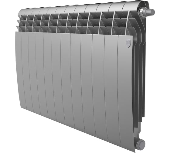 Изображение товара Радиатор ROYAL THERMO BiLiner 500 Silver Satin VR80 - 12 секц. НС-1506313
