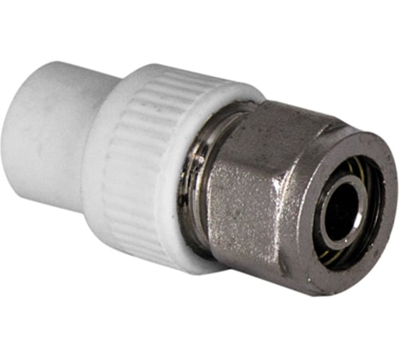 Изображение товара Переходник комбинированный TEBO PPR 20мм - PЕХ 16x2.0мм обжим 030021302