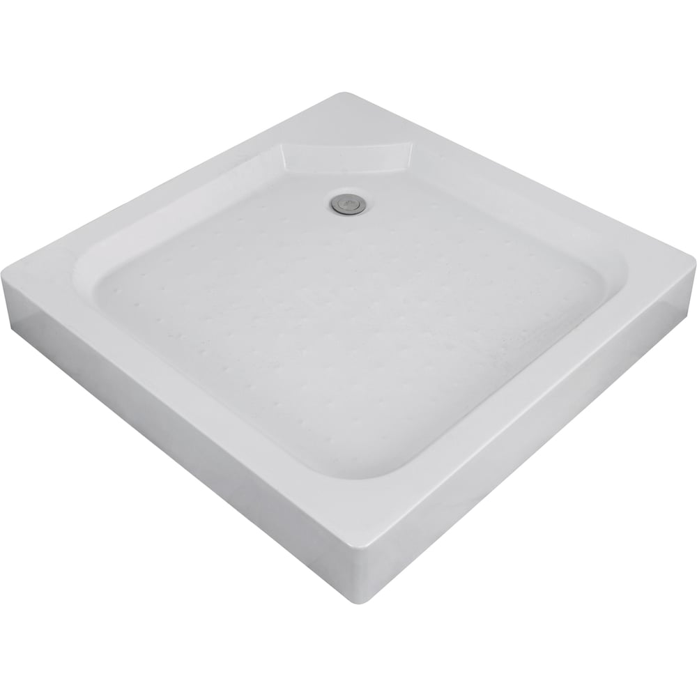 Изображение товара Акриловый квадратный душевой поддон Taliente 100_100_13см на каркасе с сифоном