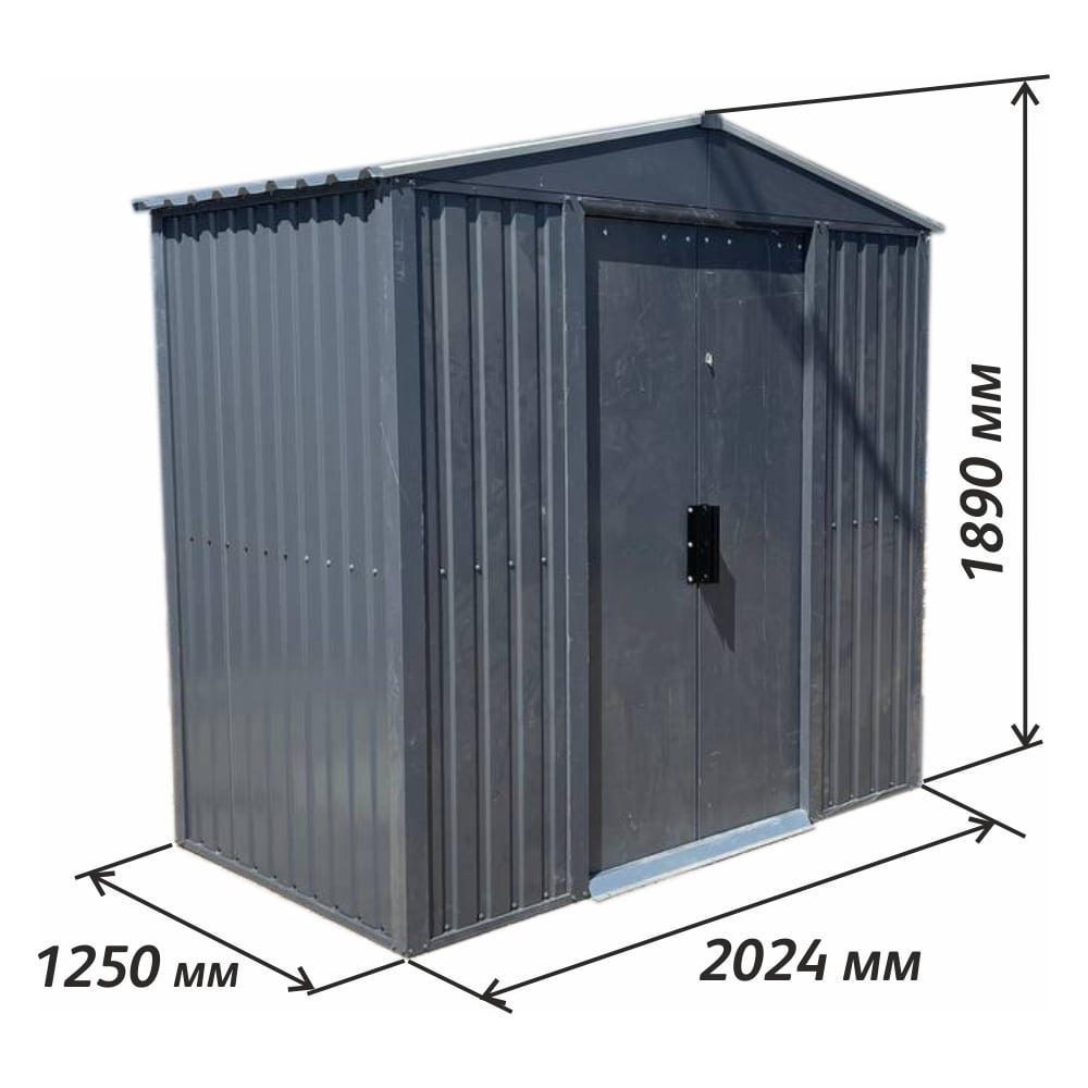 Изображение товара Хозблок для дачи из металла Чебоксарский завод строительных профилей
