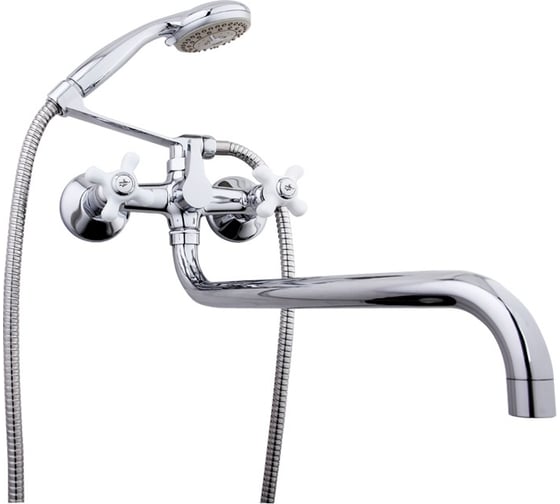 Изображение товара Смеситель для ванны и умывальника FRAP F2618 1/2 керамическая кран-букса 522590