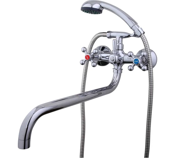 Изображение товара Смеситель для ванны и умывальника FRAP F2619 1/2 керамическая кран-букса 509377