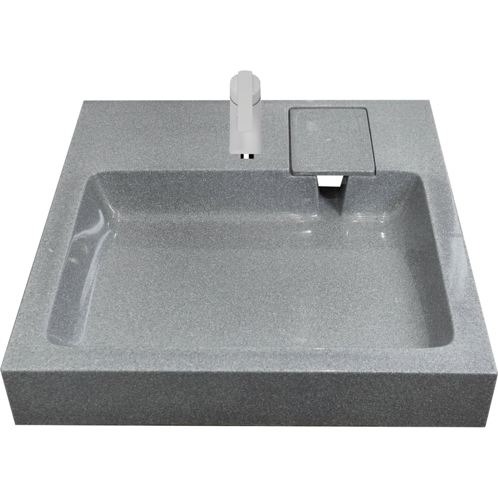 Изображение товара Раковина над стиральной машиной Stella Polar Солярис 60x50 серый