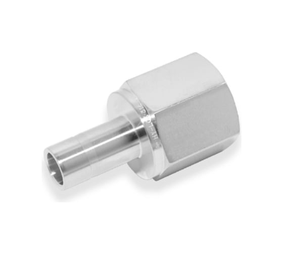 Изображение товара brass female adapter, o.d. 6mm - npt 1/4, Адаптер с внутренней резьбой из латуни Hy-Lok CAF-6M-4N-BRAS