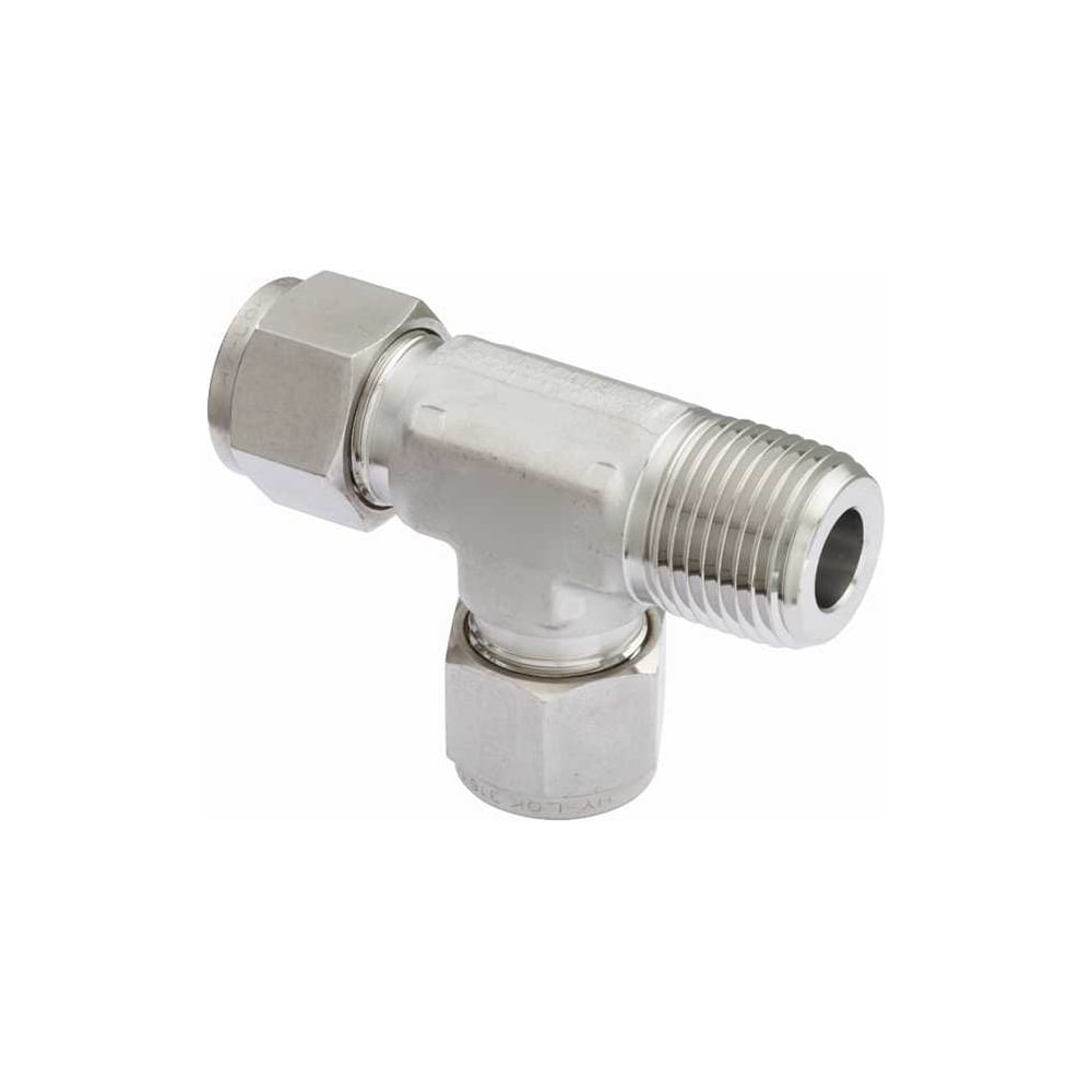 Изображение товара Тройник с наружной резьбой из нержавеющей стали Hy-Lok 18мм 1/2 дюйма CRTM-18M-8R