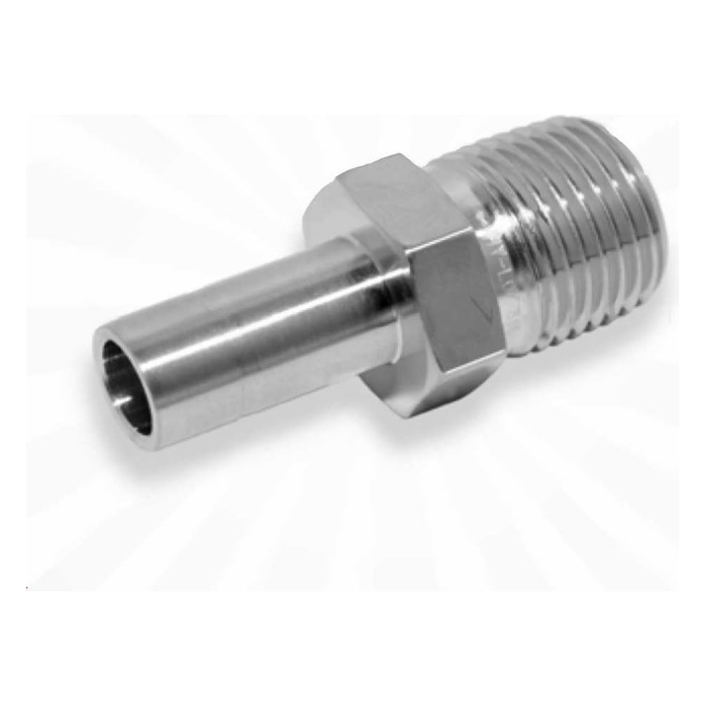 Изображение товара Адаптер с наружной резьбой Hy-Lok 3/8 дюйма NPT 1/8 для трубопроводов