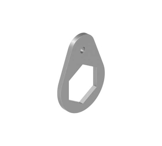 Изображение товара Фиксатор для фитинга с креплением на панели из нержавеющей стали Hy-Lok под фитинг 8мм CBRE-8M