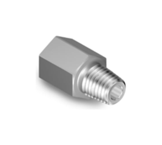 Изображение товара Понижающий адаптер из нержавеющей стали с наружной и внутренней резьбами Hy-Lok 1/4 - 1/2 bspp H-MFAE-4-8G