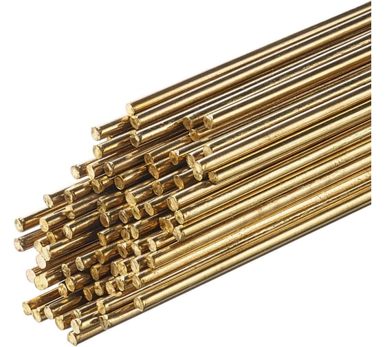 Изображение товара Пруток сварочный TIG, латунь (CuZn40), ф 1.6 мм, 5.0 кг ПТК 00000043324