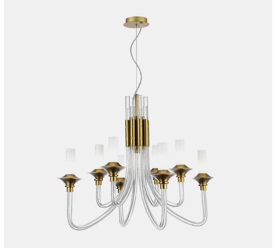 Изображение товара Люстра подвесная ST LUCE Золотистый/Белый E14 8*40W SL1241.203.08