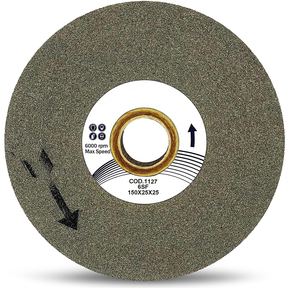 Изображение товара Конволютный круг 150x25x25.4 мм 6SF TOTFLEX для точной шлифовки и заточки