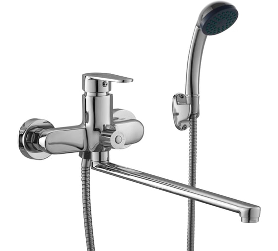 Изображение товара Смеситель PLstart ванно-душевой с душевым гарнитуром PD22072