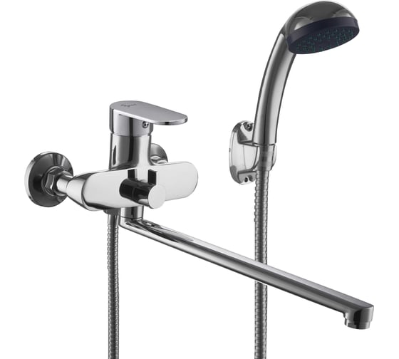 Изображение товара Смеситель PLstart ванно-душевой с душевым гарнитуром PD22085