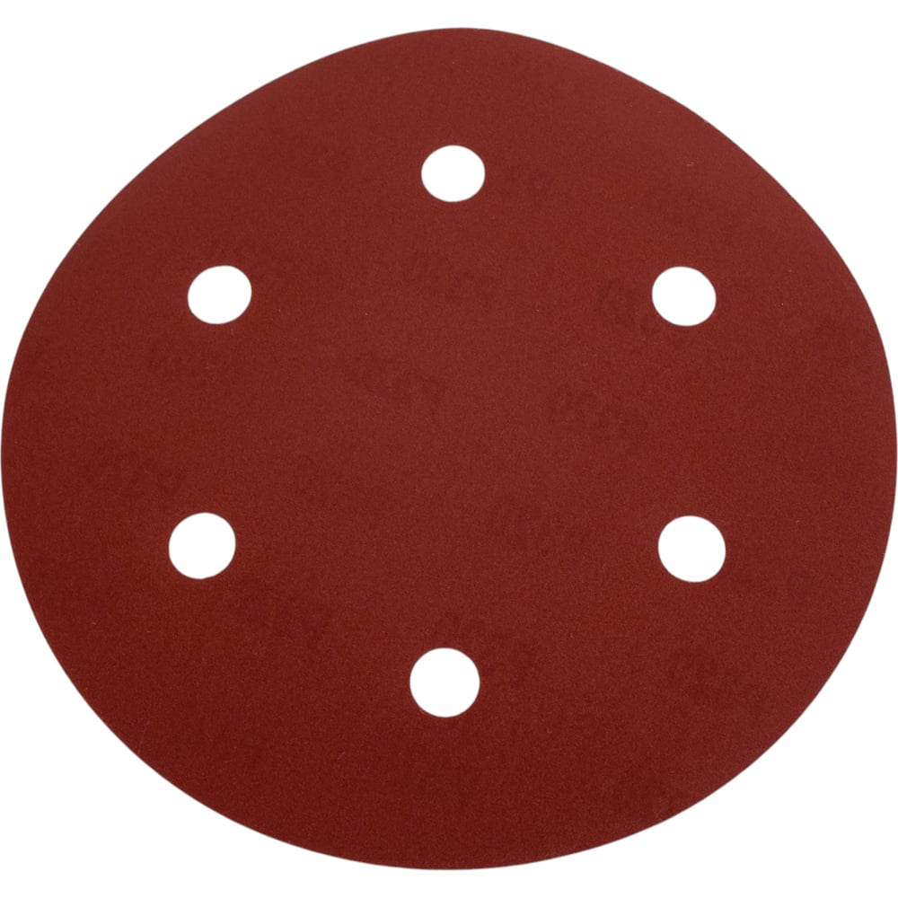 Изображение товара Шлифовальный круг на липучке красный 225 мм GRUFF P320, 10 шт