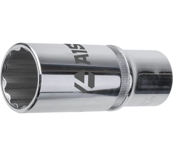 Изображение товара Головка глубокая 12-гранная зеркальная (24 мм, 1/2) AIST 412224B-X 00-00025120