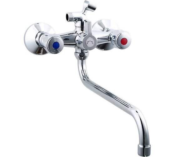 Изображение товара Смеситель PLstart ванно-душевой с душевым гарнитуром PL2210