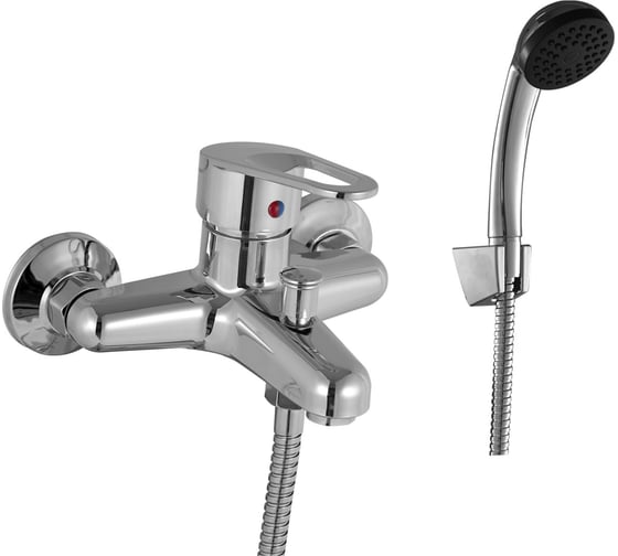 Изображение товара Смеситель PLstart ванно-душевой с душевым гарнитуром PL3206