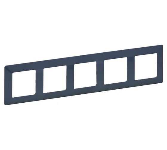 Изображение товара Рамка Legrand Valena LIFE Лазурь 5 постовая универсальная 754095