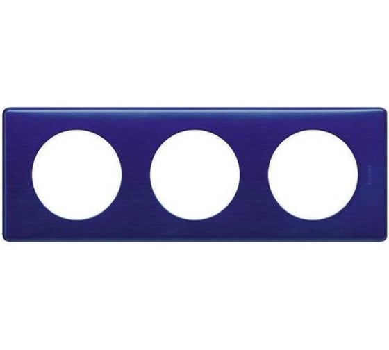 Изображение товара Рамка 3постовая Legrand Celiane, цвет чернильная ночь 068783