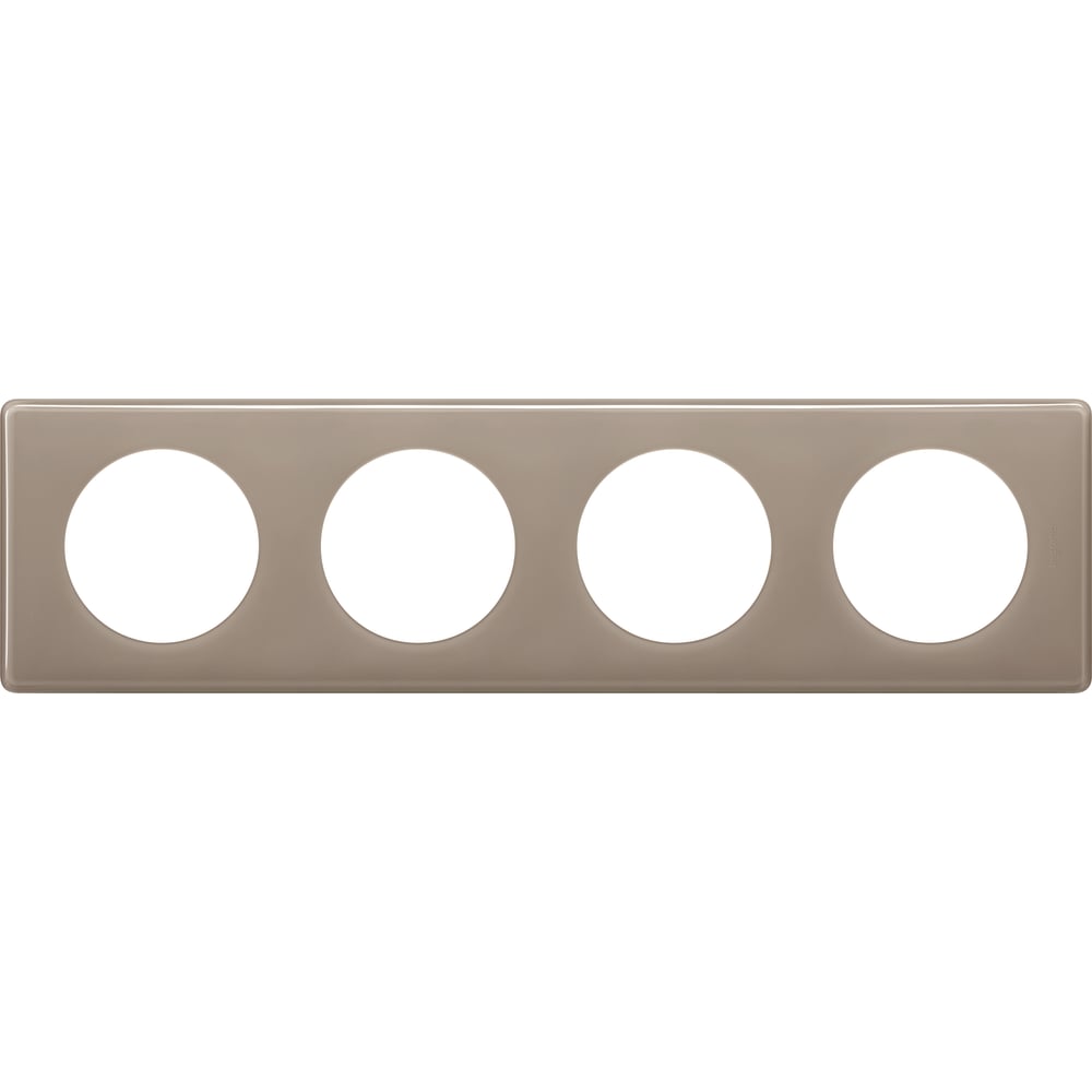 Изображение товара Рамка 4постовая Legrand Celiane, цвет кофейный глянец 066614
