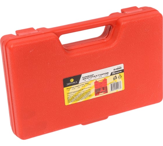 Изображение товара Набор экстракторов резьбы и сверл 25 предметов ЭВРИКА ER-86509