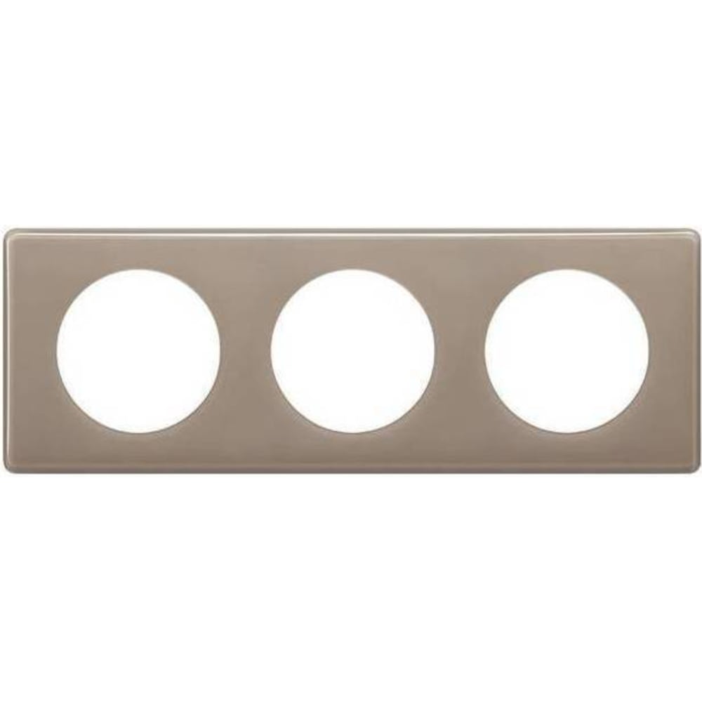 Изображение товара Рамка 3постовая Legrand Celiane, цвет кофейный глянец 066613