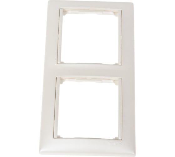 Изображение товара Рамка Legrand Valena 2 поста, жемчужный 694351