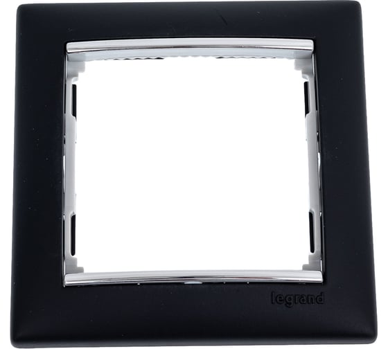 Изображение товара Рамка Legrand Valena 1 пост, ноктюрн/серебряный штрих 696738