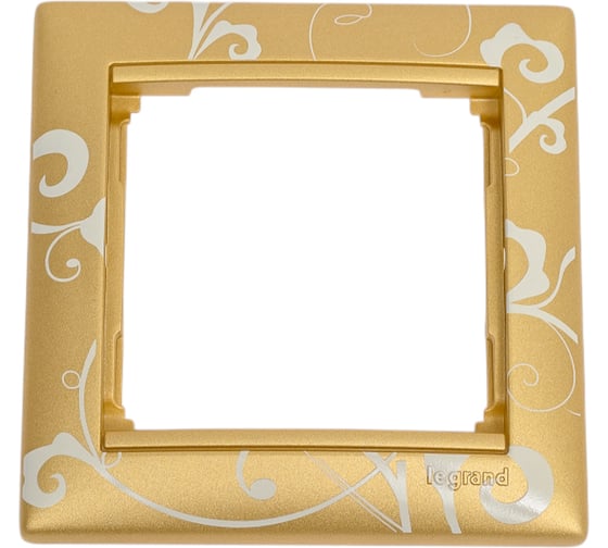 Изображение товара Рамка Legrand Valena 1 пост, золото барокко 694367