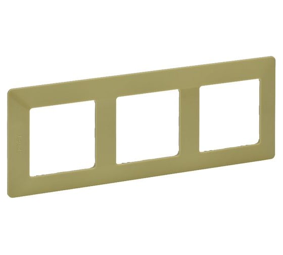 Изображение товара Рамка Legrand Valena LIFE Лайм 3 постовая универсальная 754083